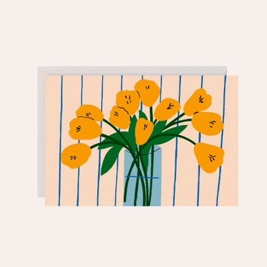 Tulips Greeting Card