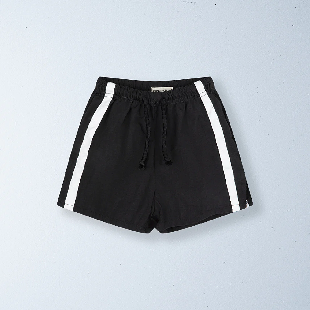 Twin Stripe Swim Short Penguin