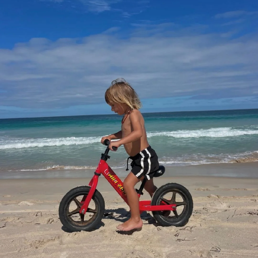 Twin Stripe Swim Short Penguin