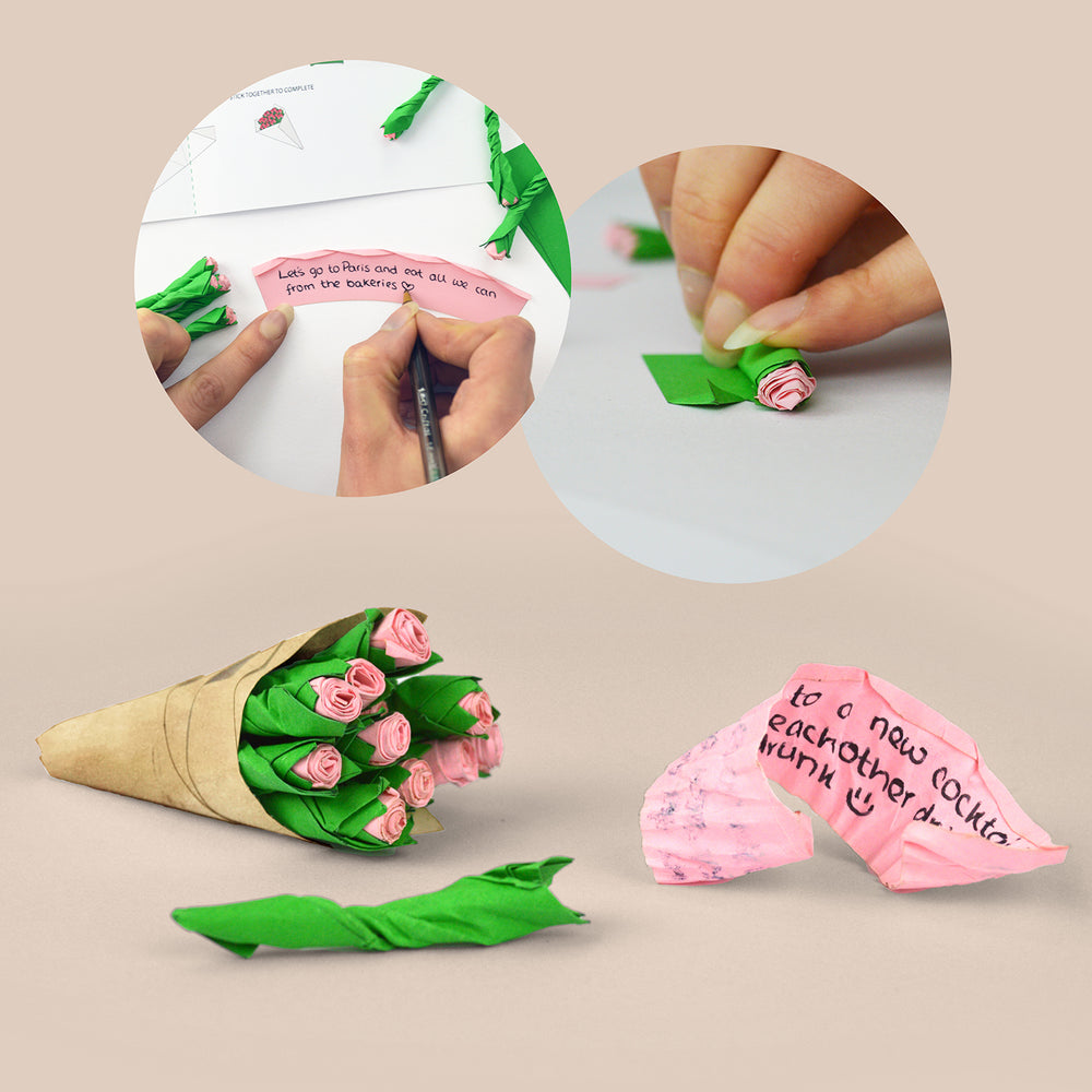 Pikkii Write Me Roses bouquet