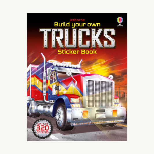 Build Your Own Trucks Sticker Book
