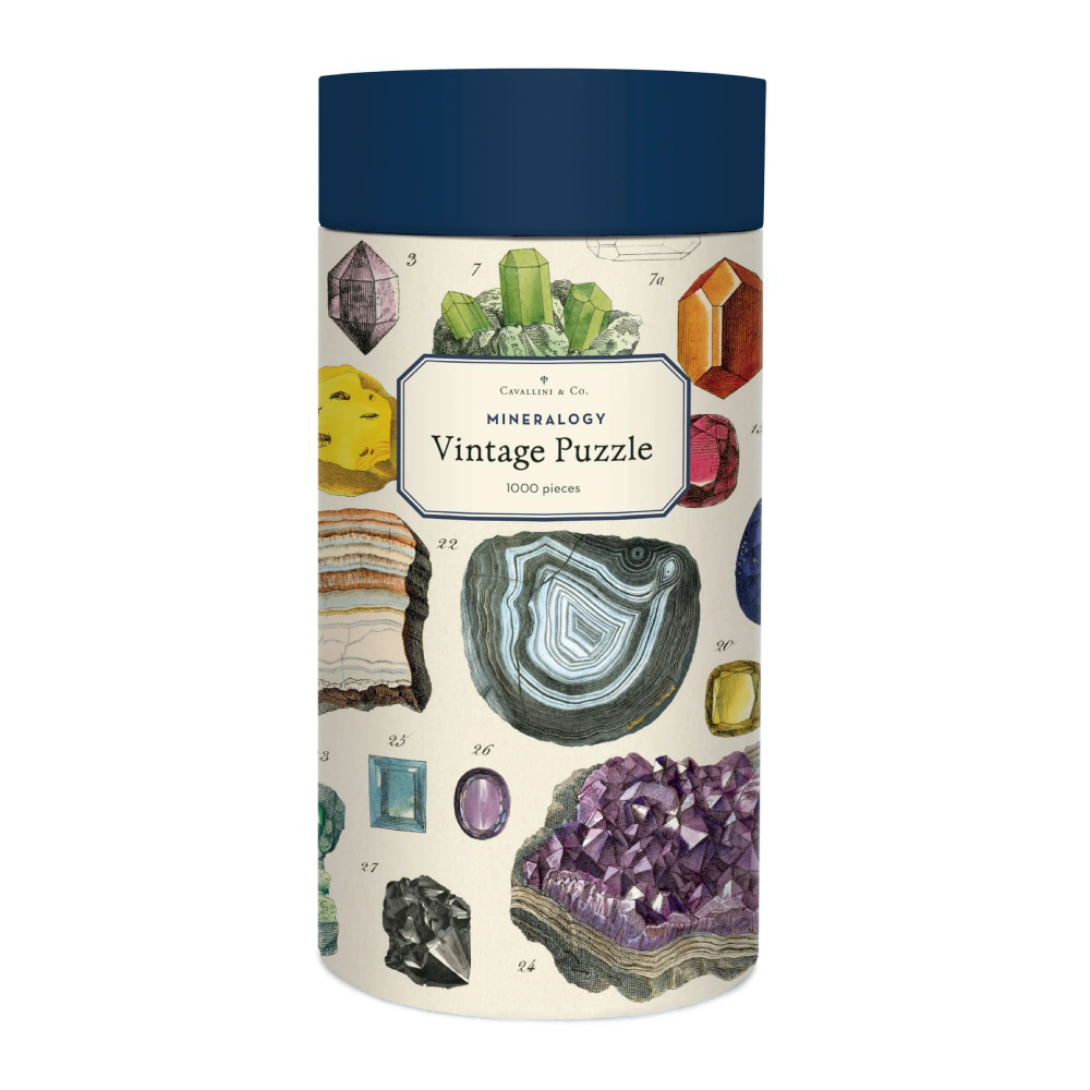 Mineralogy Vintage Jigsaw Puzzle 1000pc