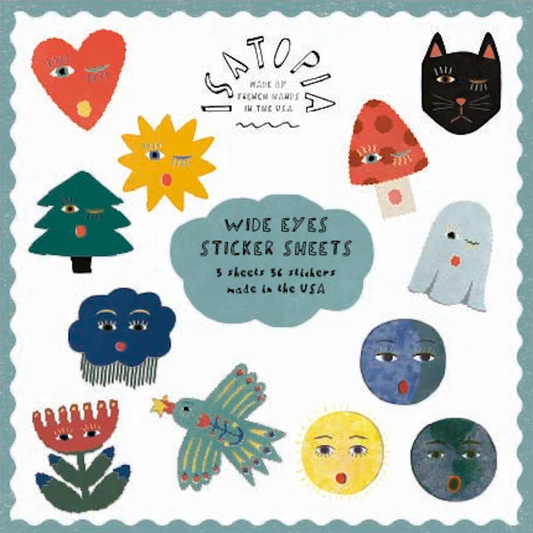 Wide Eyes Sticker Sheets