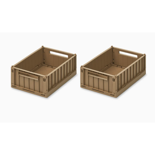 Weston Storage Box Medium 2 Pack Oat