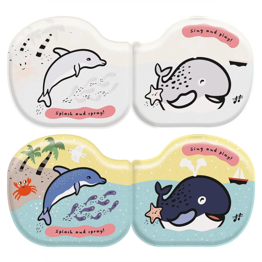 Whale and Friends Bath Book