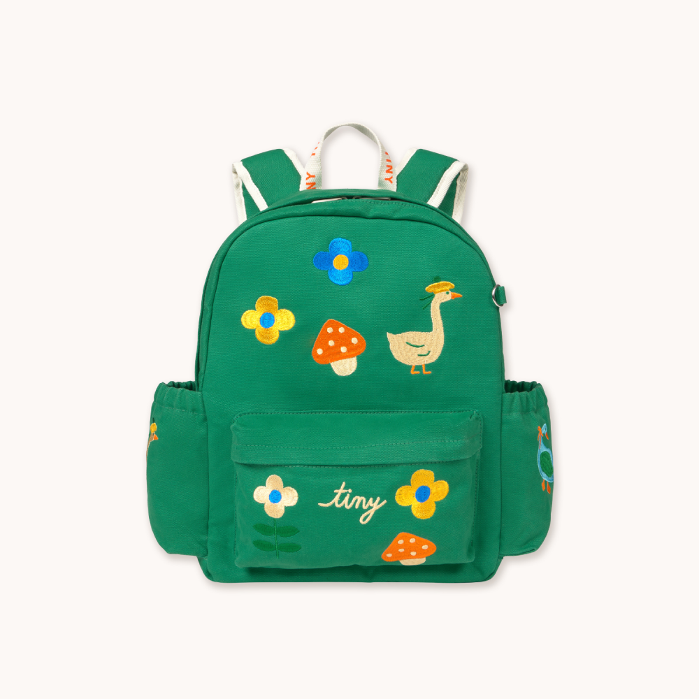 Winter Pond Backpack Dark Emerald