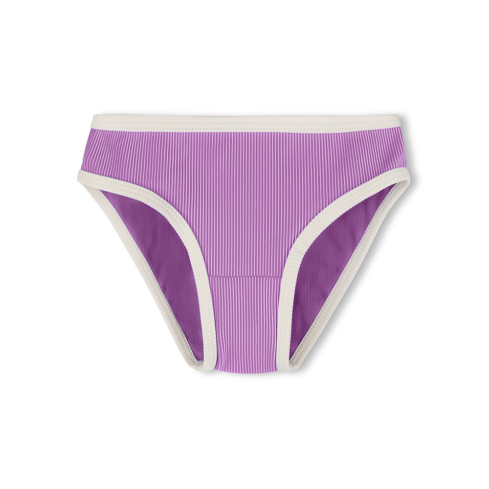 Lilac Mini Stripe Bikini Bottom