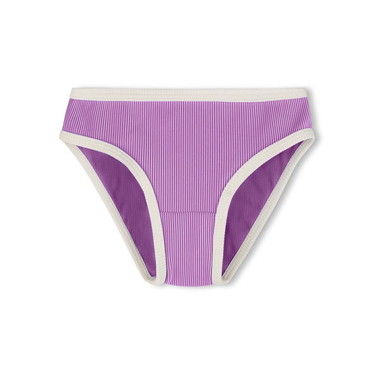 Lilac Mini Stripe Bikini Bottom