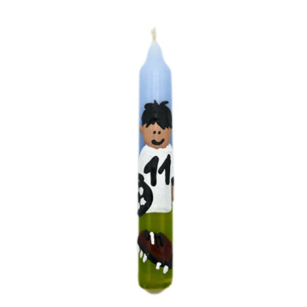 Celebration Ring Candle Footballer