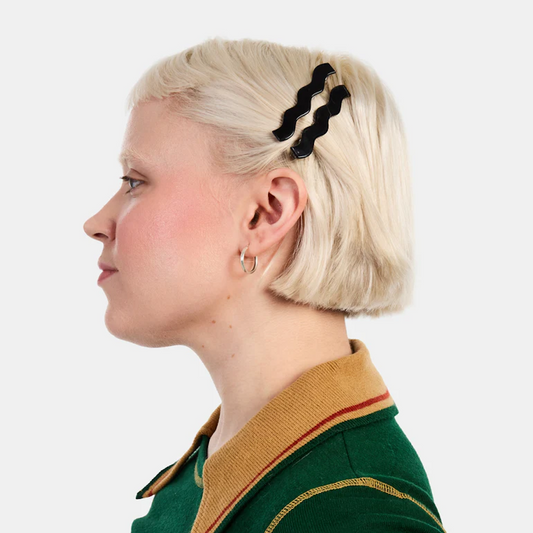 Allie Clips In Black