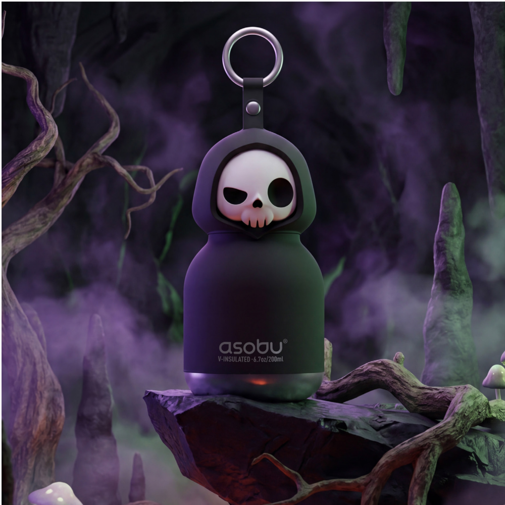 Asobu Spookie Bottle Mini Skeleton side