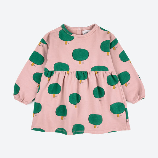 Baby Green Tree All Over Dress