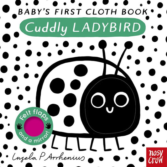 Baby's First Cloth Book - Cuddly Ladybird