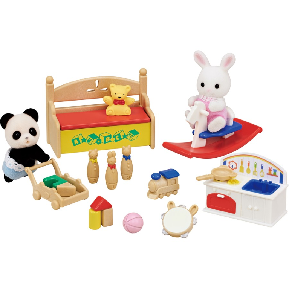 Baby's Toy Box - Snow Rabbit & Panda Babies