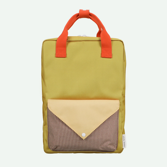 Backpack Large Envelope Bookworm Green