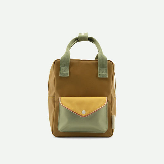 Small Backpack Envelope Khaki Green
