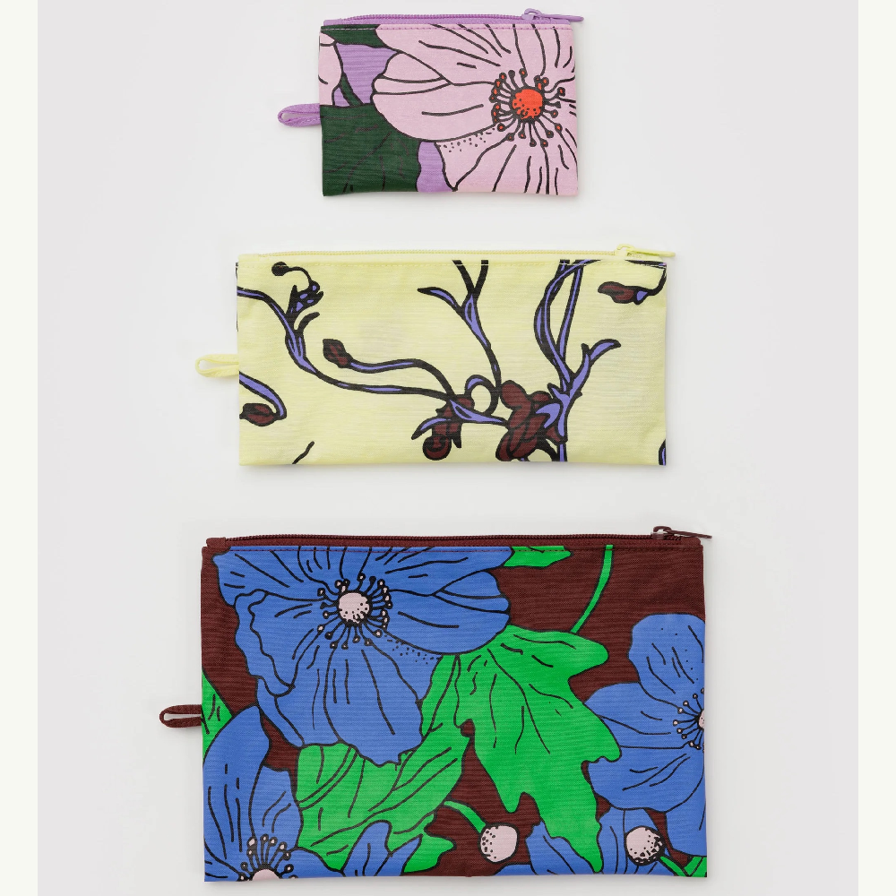 Flat Pouch Set Poppy Mix