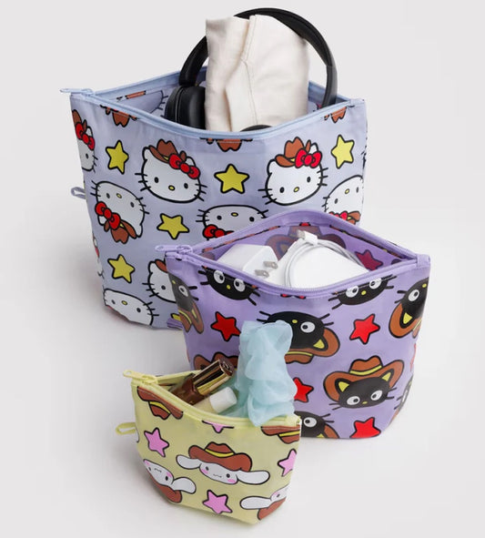 Go Pouch Set Hello Kitty + Friends Western