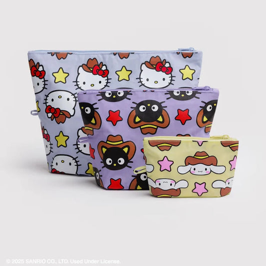 Go Pouch Set Hello Kitty + Friends Western