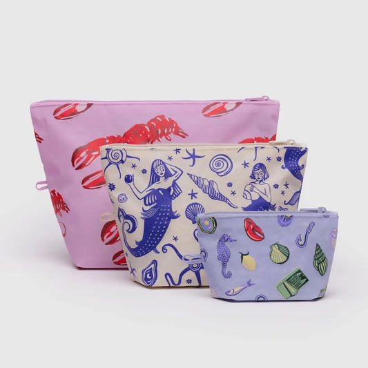 Go Pouch Set Sea Creatures
