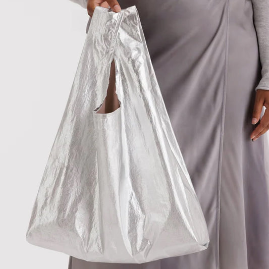 Standard Baggu Chrome Metallic