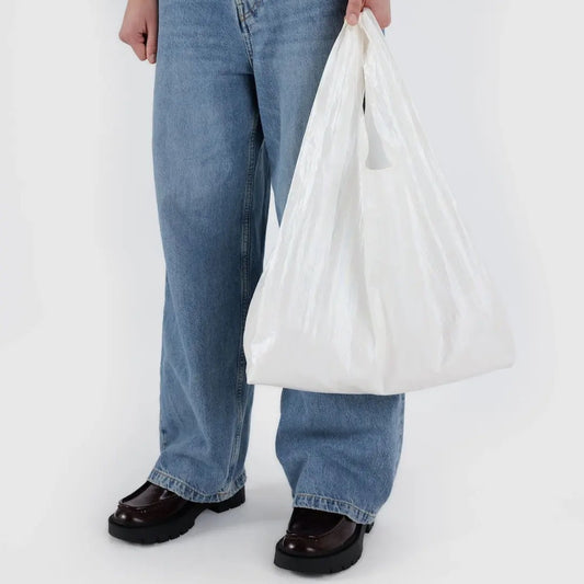 Pearl Metallic Silver Standard Baggu