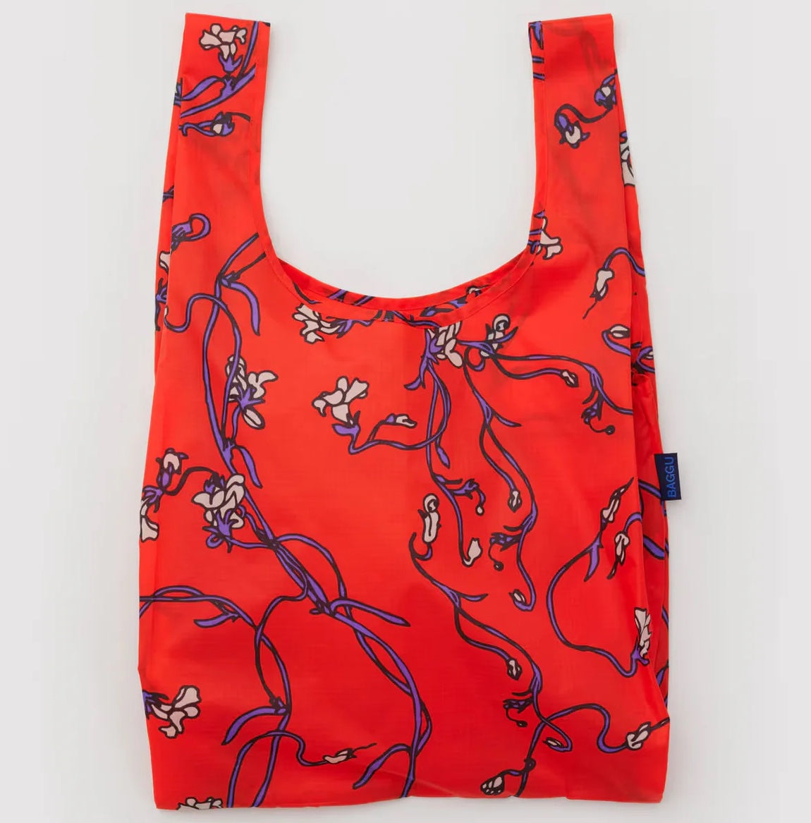 Standard Baggu Red Snapdragon