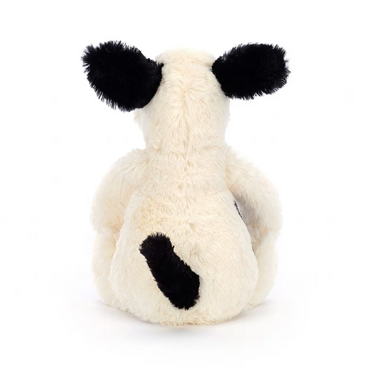 Bashful Black & Cream Puppy Small