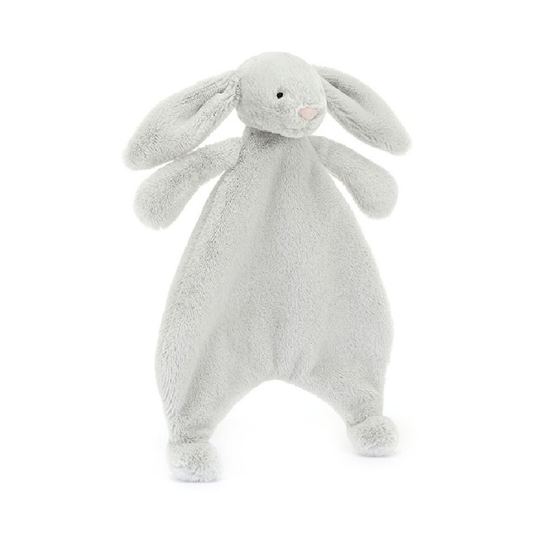 Bashful Silver Bunny Comforter