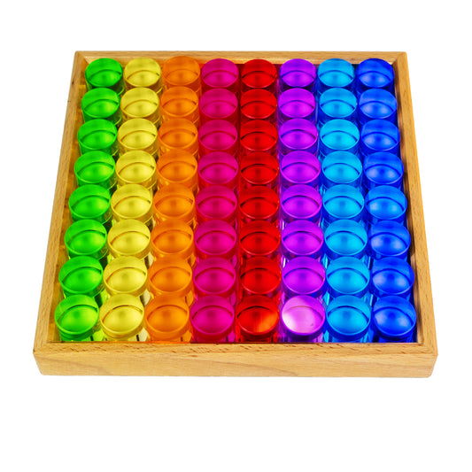 Lucent Cylinders 64 Pieces