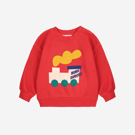 Bobo Choo Choo Sweatshirt Red