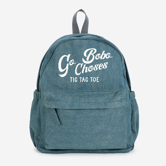 Go Bobo Denim School Bag