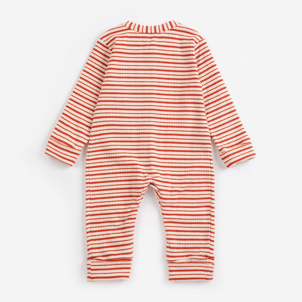 Mush Monsters Duo Stripes Overall