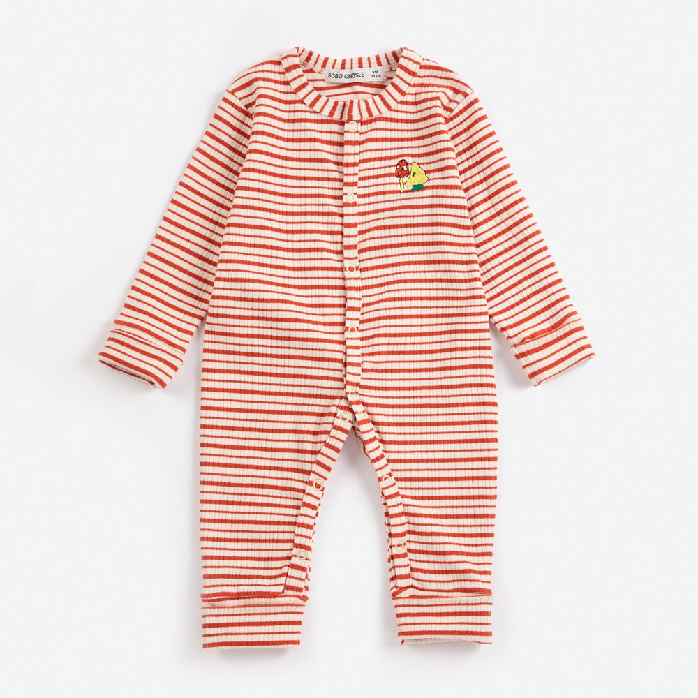 Mush Monsters Duo Stripes Overall