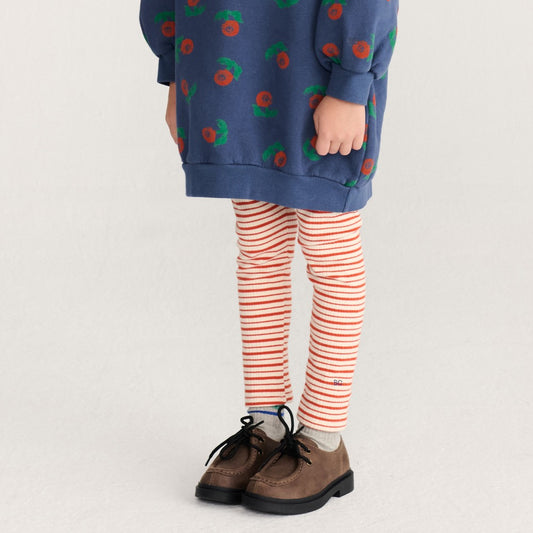 BC Red Stripes Leggings