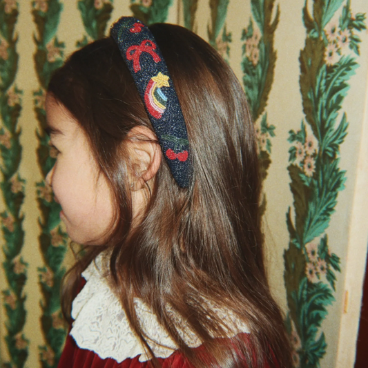 Rainbow Beaded Hairbrace