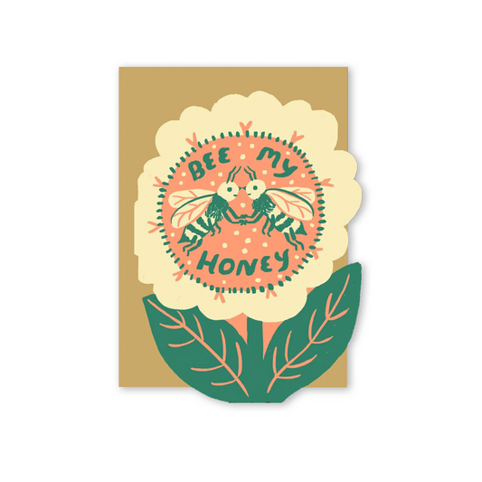 Bee My Honey Greeting Card
