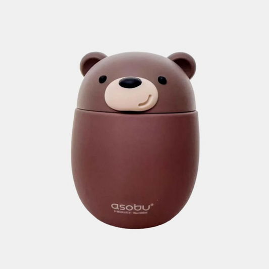 Bestie Food Container Brown Bear