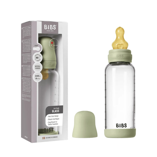 240ml Glass Bottle Set Sage