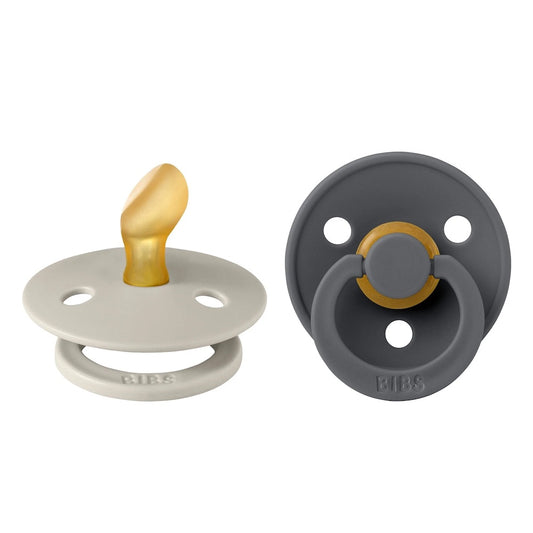 Bibs Dummy Twin Pack Sand + Iron