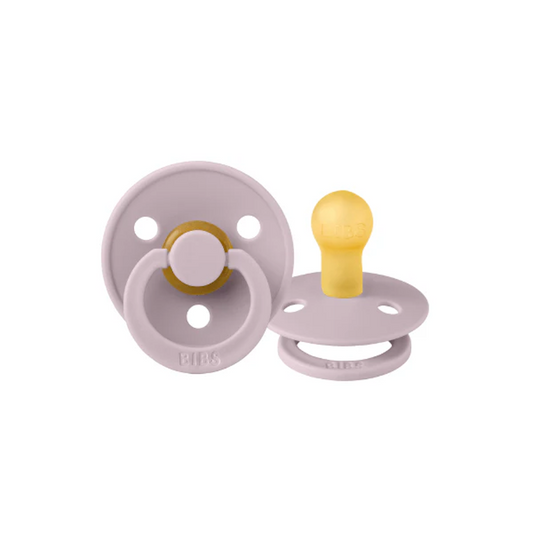 Bibs Dummy Dusky Lilac Round