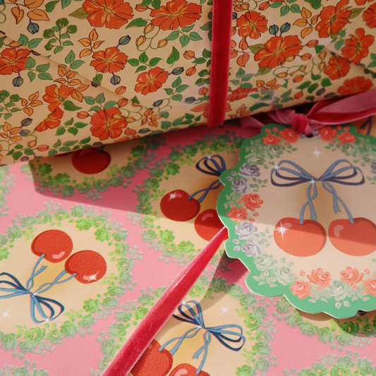 Christmas Gift Tags Big Cherry