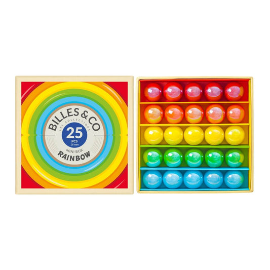 Billes & Co Marble Treasure Mini Box - Rainbow, Small