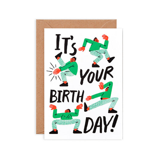 Birthday Dance Greeting Card