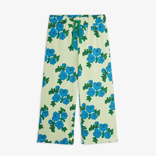 Blue Roses Aop Trousers