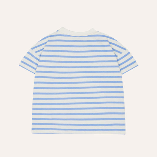 Blue Striped Kids T-Shirt