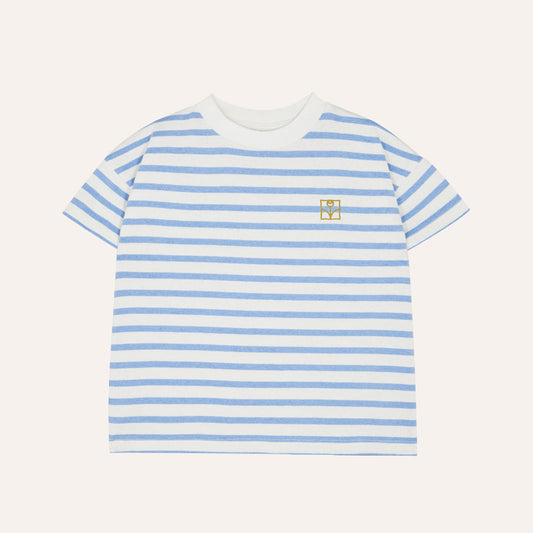 Blue Striped Kids T-Shirt