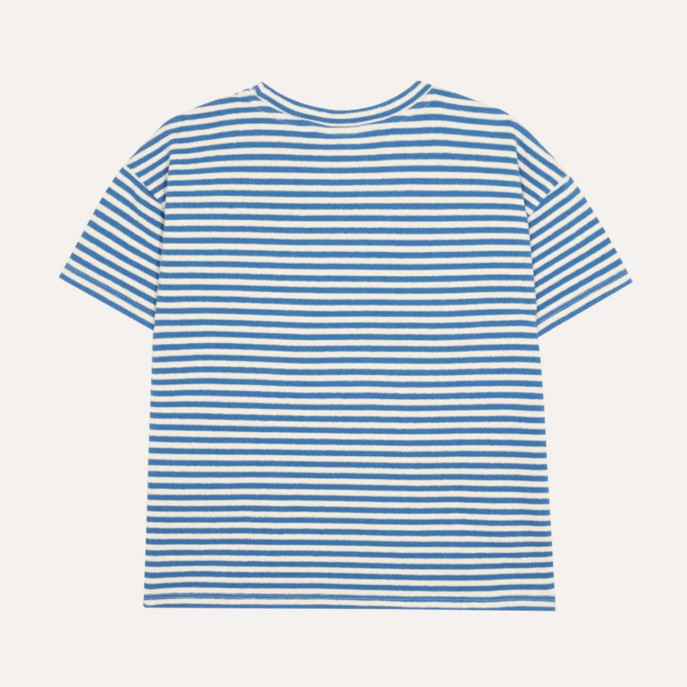 Blue Stripes Oversized T-Shirt
