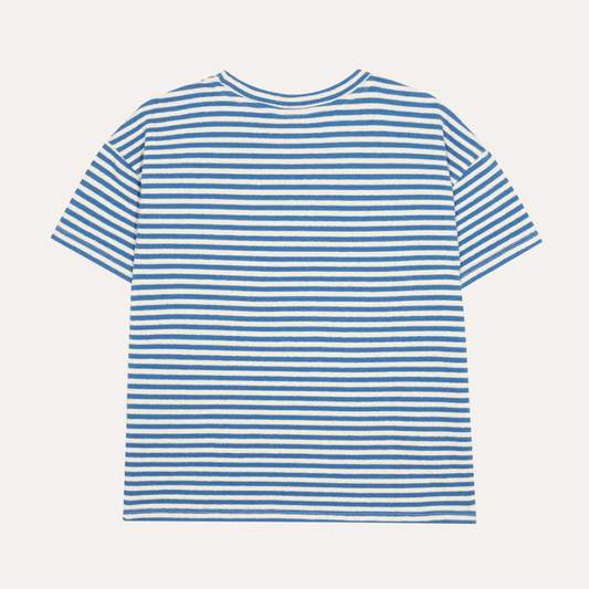 Blue Stripes Oversized T-Shirt