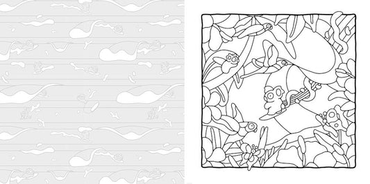 Cruisy Colouring: Surf 'n' Splash